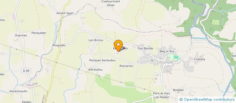 localisation de l'entreprise MONSIEUR DANY LEFLECHE  LOCUNOLE