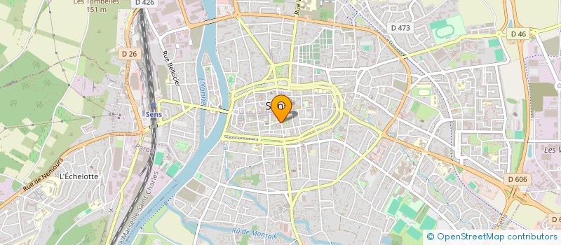 localisation de l'entreprise MONSIEUR DANY LEITAO  SENS