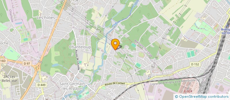 localisation de l'entreprise MONSIEUR DANY LEMAIRE à SAINT-GERMAIN-LES-ARPAJON
