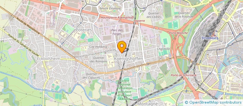 localisation de l'entreprise MONSIEUR DANY LITT  STRASBOURG