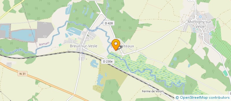 localisation de l'entreprise MONSIEUR DANY LOCQUENEUX  MONTIGNY-SUR-VESLE