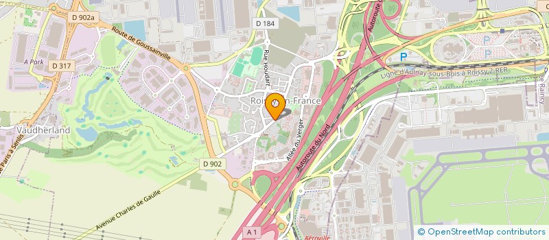 localisation de l'entreprise MONSIEUR DANY LOEUNG  ROISSY-EN-FRANCE