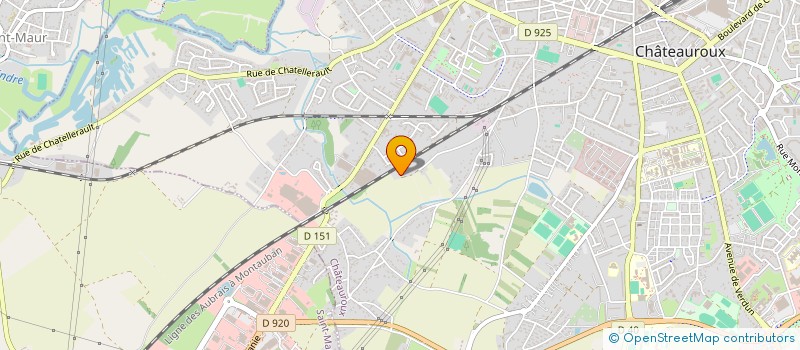localisation de l'entreprise MONSIEUR DANY MAILLET à CHATEAUROUX