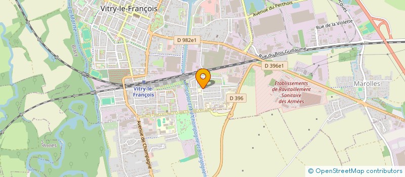 localisation de l'entreprise MONSIEUR DANY MAINE  VITRY-LE-FRANCOIS