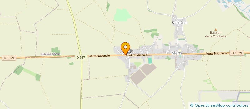 localisation de l'entreprise MONSIEUR DANY MAISON  BOUCHAVESNES-BERGEN