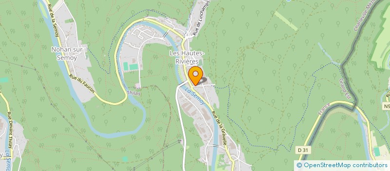 localisation de l'entreprise MONSIEUR DANY MANTEAU  LES HAUTES-RIVIERES