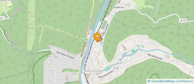 localisation de l'entreprise MONSIEUR DANY MAREE  NOUZONVILLE