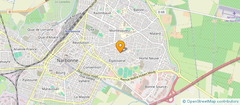 localisation de l'entreprise MONSIEUR DANY MARSY à NARBONNE