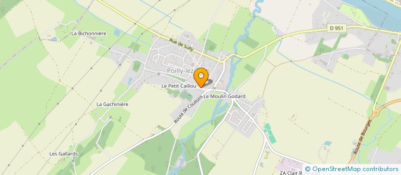 localisation de l'entreprise MONSIEUR DANY MATHIAS à POILLY-LEZ-GIEN