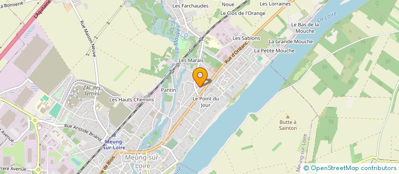 localisation de l'entreprise MONSIEUR DANY MEDARD à MEUNG-SUR-LOIRE