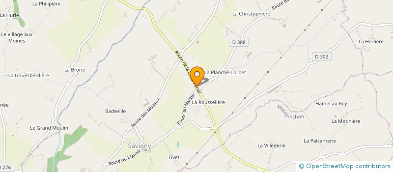 localisation de l'entreprise MONSIEUR DANY MONTAIGNE à SAVIGNY