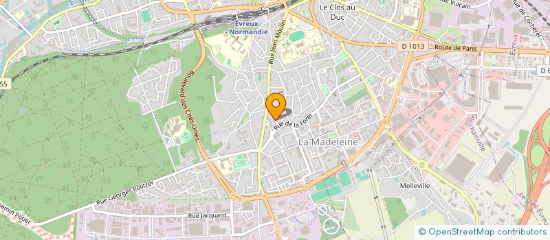 localisation de l'entreprise MONSIEUR DANY MURCIA  EVREUX