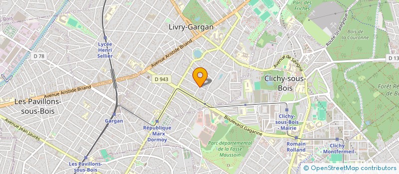 localisation de l'entreprise MONSIEUR DANY NECHOUMOFF  LIVRY-GARGAN