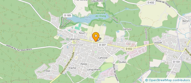 localisation de l'entreprise MONSIEUR DANY NIVAROSA à SEIGNOSSE