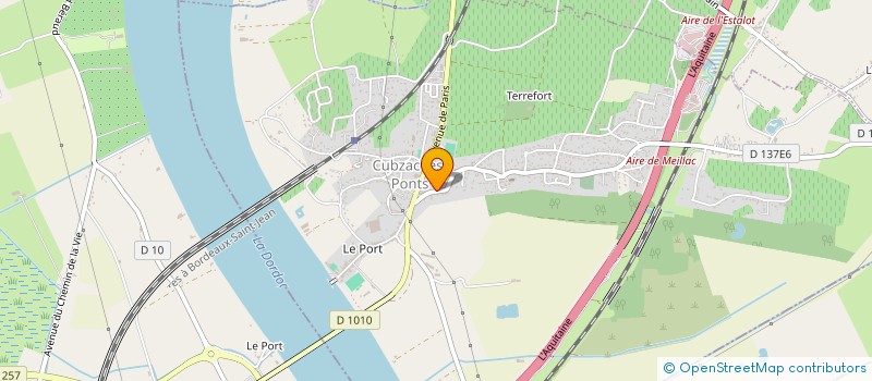 localisation de l'entreprise MONSIEUR DANY NUREMBERG  CUBZAC-LES-PONTS