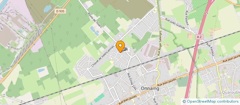 localisation de l'entreprise MONSIEUR DANY OFFROY  ONNAING