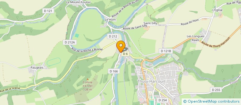 localisation de l'entreprise MONSIEUR DANY OLIVIER à THURY-HARCOURT-LE-HOM