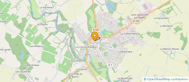 localisation de l'entreprise MONSIEUR DANY OREVE  SAINTE-ANNE-SUR-BRIVET