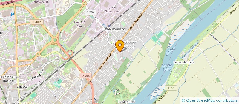 localisation de l'entreprise MONSIEUR DANY PATIN  LA CHAUSSEE-SAINT-VICTOR