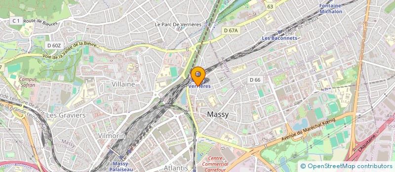 localisation de l'entreprise MONSIEUR DANY PEN à MASSY