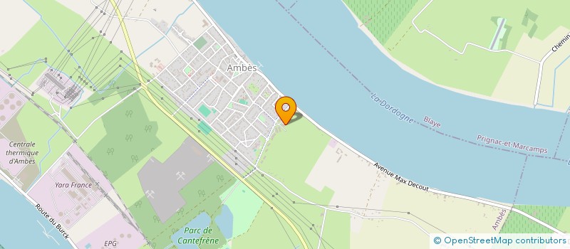 localisation de l'entreprise MONSIEUR DANY PIERRE  AMBES