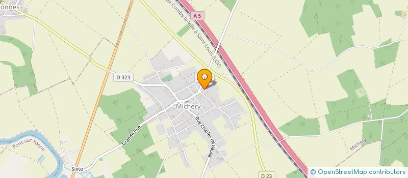 localisation de l'entreprise MONSIEUR DANY PINON à MICHERY