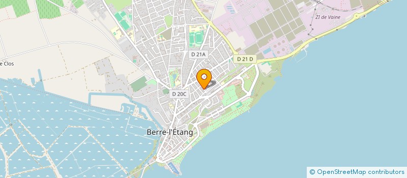 localisation de l'entreprise MONSIEUR DANY RACCA à BERRE-L'ETANG