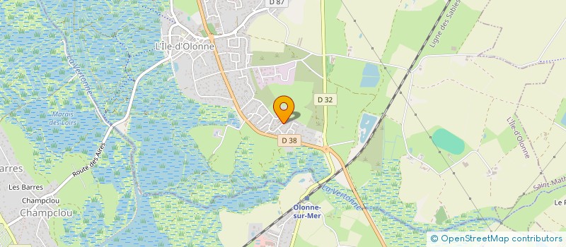 localisation de l'entreprise MONSIEUR DANY RASSOUL  L'ILE-D'OLONNE