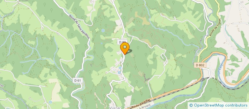 localisation de l'entreprise MONSIEUR DANY RENARD  VIAZAC