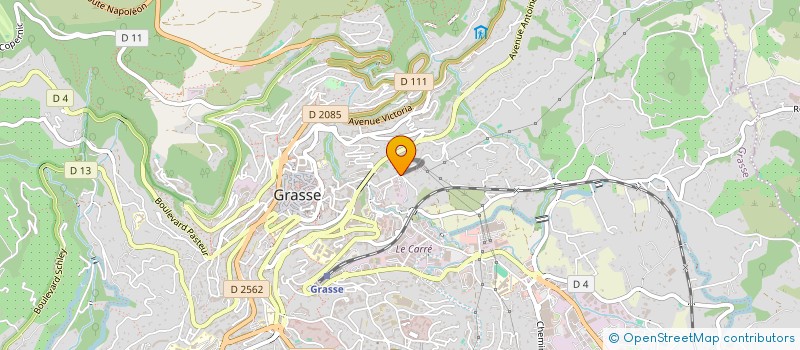 localisation de l'entreprise MONSIEUR DANY REZZAK à GRASSE