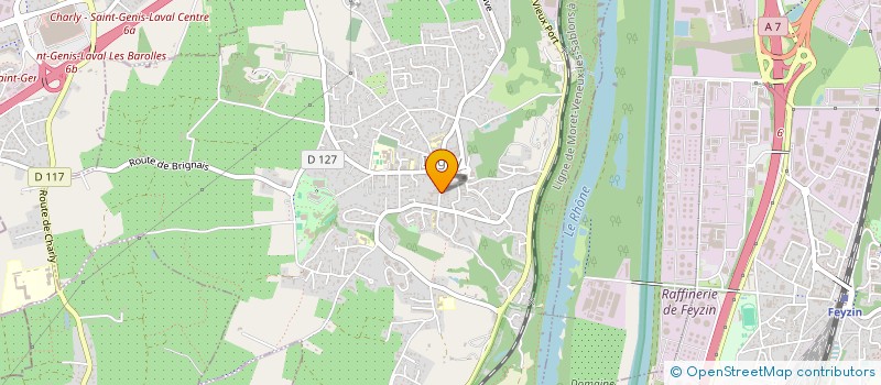 localisation de l'entreprise MONSIEUR DANY RICHARTE  IRIGNY