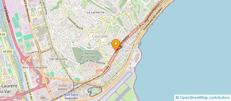 localisation de l'entreprise MONSIEUR DANY ROTA à NICE