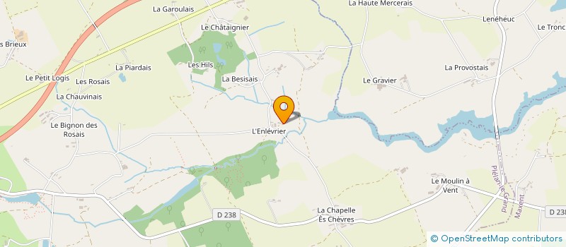 localisation de l'entreprise MONSIEUR DANY ROUXEL  PLELAN-LE-GRAND