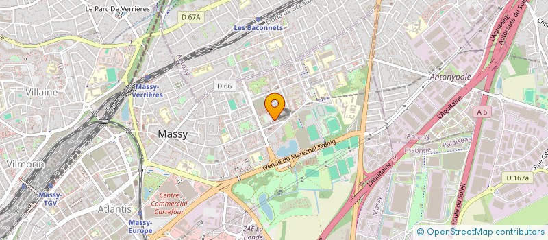 localisation de l'entreprise MONSIEUR DANY SAOULI à MASSY