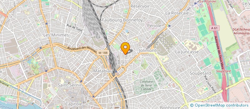 localisation de l'entreprise MONSIEUR DANY SLEWO à TOULOUSE