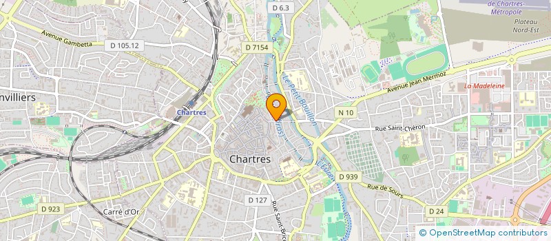 localisation de l'entreprise MONSIEUR DANY SPIANTI à CHARTRES