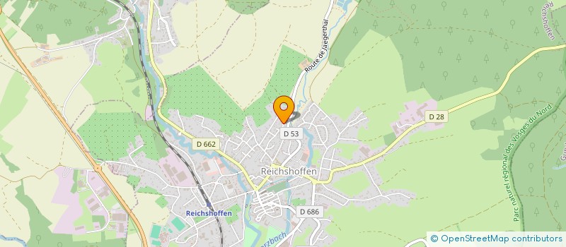 localisation de l'entreprise MONSIEUR DANY STEVENIN  REICHSHOFFEN