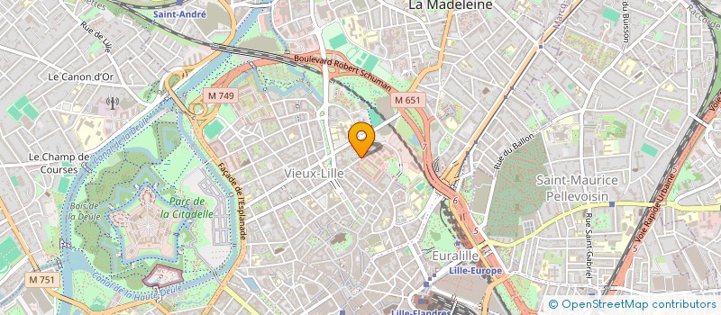 localisation de l'entreprise MONSIEUR DANY SYLVERT KOUMBA NZAMBA à LILLE