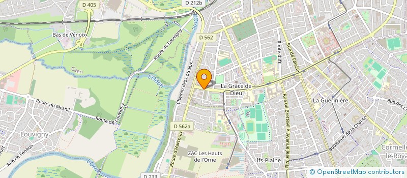 localisation de l'entreprise MONSIEUR DANY TAFFLET à CAEN