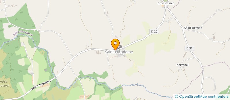 localisation de l'entreprise MONSIEUR DANY THEAU  SAINT-NICODEME