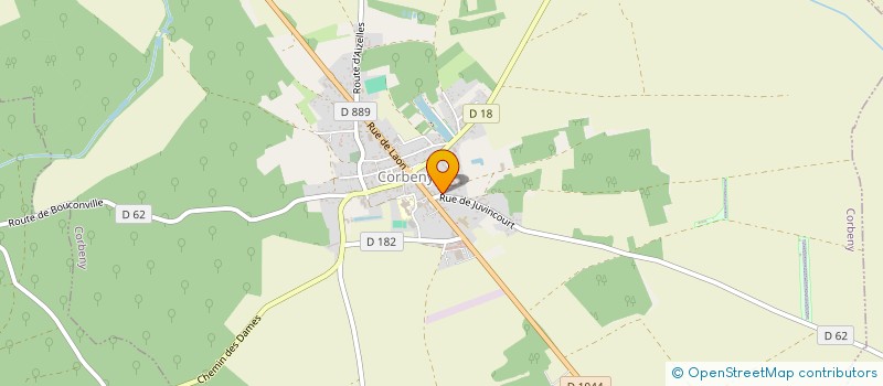 localisation de l'entreprise MONSIEUR DANY VANDOIS  CORBENY