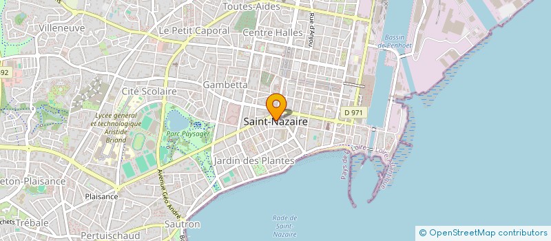 localisation de l'entreprise MONSIEUR DANY VASLIN  SAINT-NAZAIRE