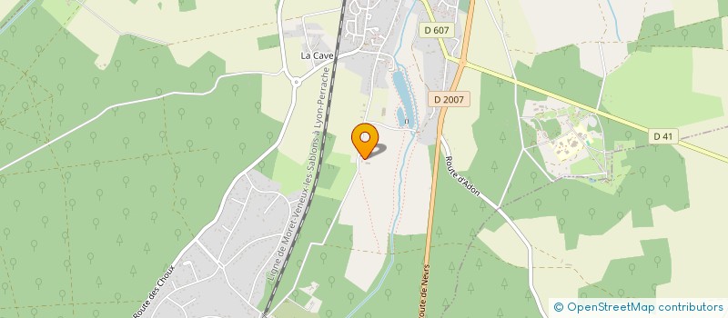 localisation de l'entreprise MONSIEUR DANY WALLET à NOGENT-SUR-VERNISSON