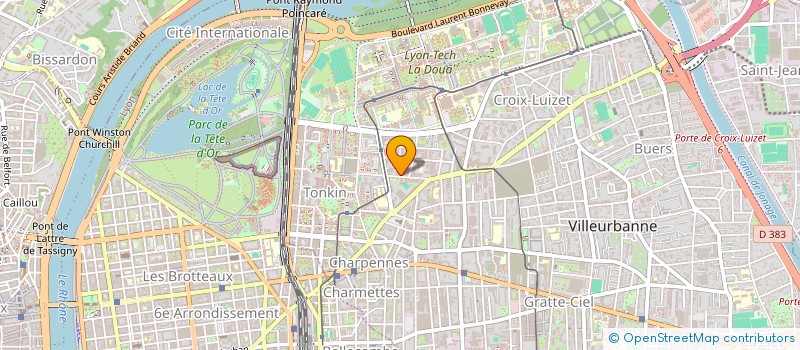 localisation de l'entreprise MONSIEUR DANY,WILLY ROHR  VILLEURBANNE