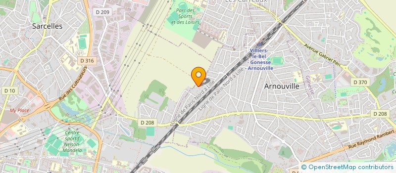 localisation de l'entreprise MONSIEUR DANY YARAMIS  ARNOUVILLE