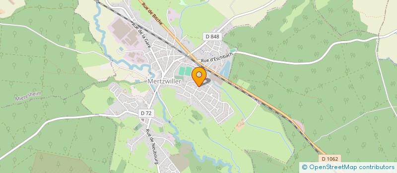 localisation de l'entreprise MONSIEUR DANY ZAHN  FORSTHEIM