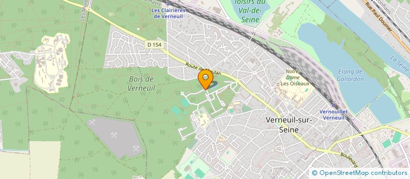 localisation de l'entreprise MONSIEUR DANYL BENZIDOUR à VERNEUIL-SUR-SEINE