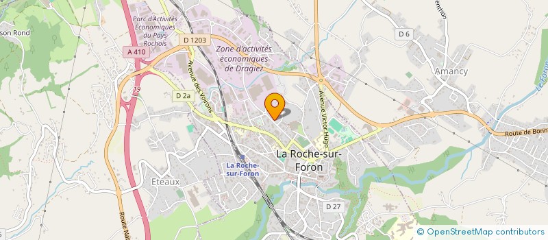 localisation de l'entreprise MONSIEUR DAOUD ALI ISHAQ à LA ROCHE-SUR-FORON