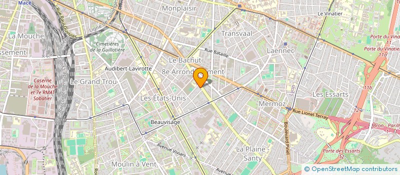 localisation de l'entreprise MONSIEUR DAOUD CHENAFI  LYON