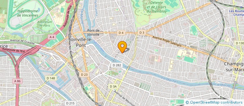 localisation de l'entreprise MONSIEUR DAOUD EL YOUSFI  JOINVILLE-LE-PONT